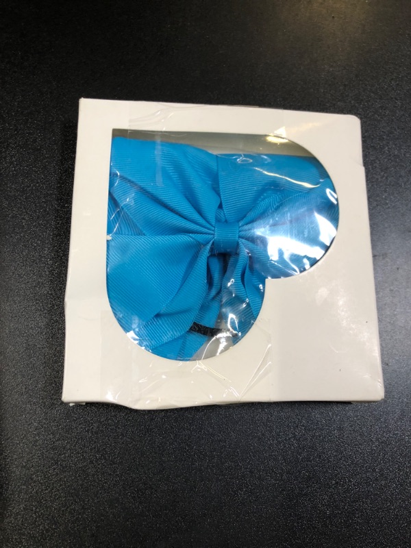 Photo 1 of Ardusnpe 8 Inch Large Cheer Bows, Blue, 2 Pcs for Girls