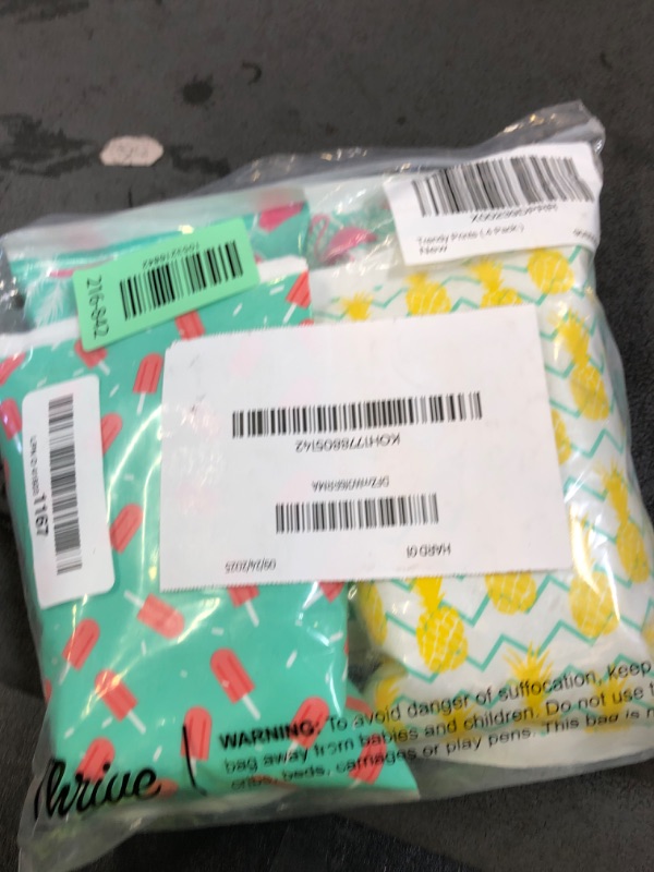 Photo 1 of Thrive Soft Gel Ice Packs for Lunch Boxes - 3 Count, Beach Vacation Prints - Slim & Leakproof Reusable Freezer Packs for Lunch Bags & Coolers