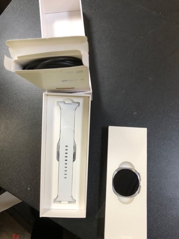 Photo 1 of Samsung Galaxy Watch 8 (2025) 40mm Bluetooth Smartwatch, Cushion Design, Fitness Tracker, Sleep Coaching, Running Coach, Energy Score, Heart Rate Tracking, Silver [US Version, 2 Yr Warranty]