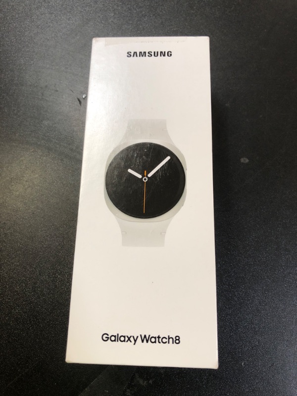 Photo 1 of Samsung Galaxy Watch 8 (2025) 40mm Bluetooth Smartwatch, Cushion Design, Fitness Tracker, Sleep Coaching, Running Coach, Energy Score, Heart Rate Tracking, Silver [US Version, 2 Yr Warranty]