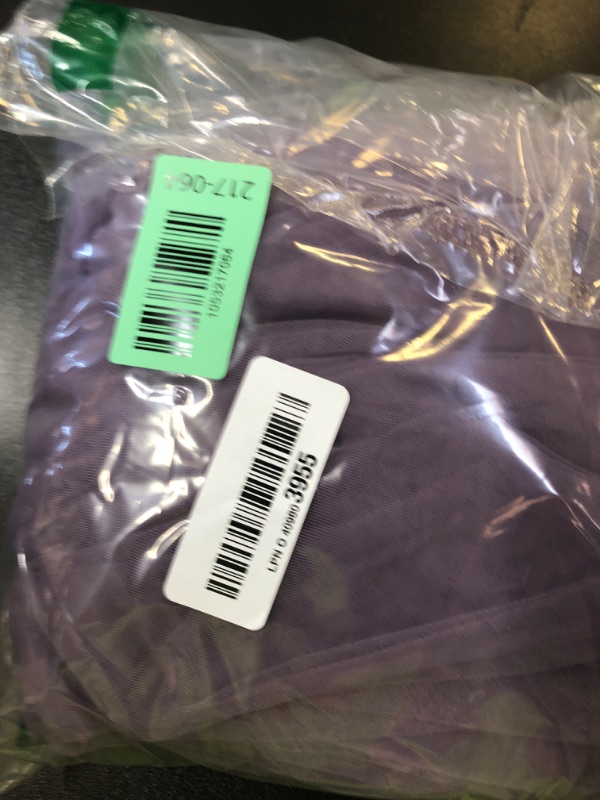 Photo 1 of Artoid Mode Grayish Purple Gauze Table Runner 120 Inch 10FT, Seasonal Sheer Kitchen Dining Holiday Wedding Birthday Baby Shower Table Decor for Home Party