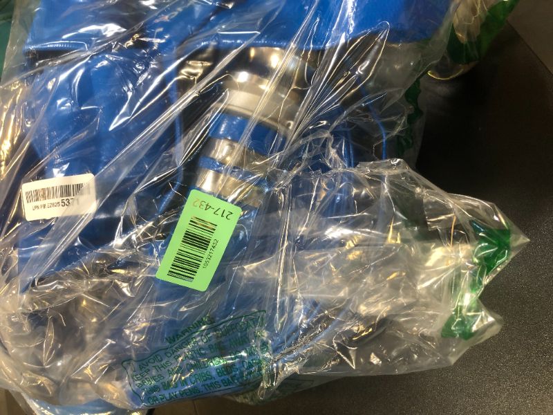 Photo 1 of DAVCO 2" ID × 100 ft Pool Backwash Hose, Heavy Duty Reinforced Blue PVC Lay Flat Water Discharge Pump Hoses For Swimming Drain Pools and Clean Filters, with Aluminum Camlock C and E Fittings