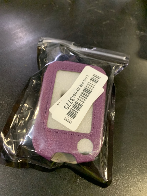 Photo 1 of Fitted Leather Case with Screen Protector for Freestyle Libre 2 & 3, 14 Day (FLC-LBPP)