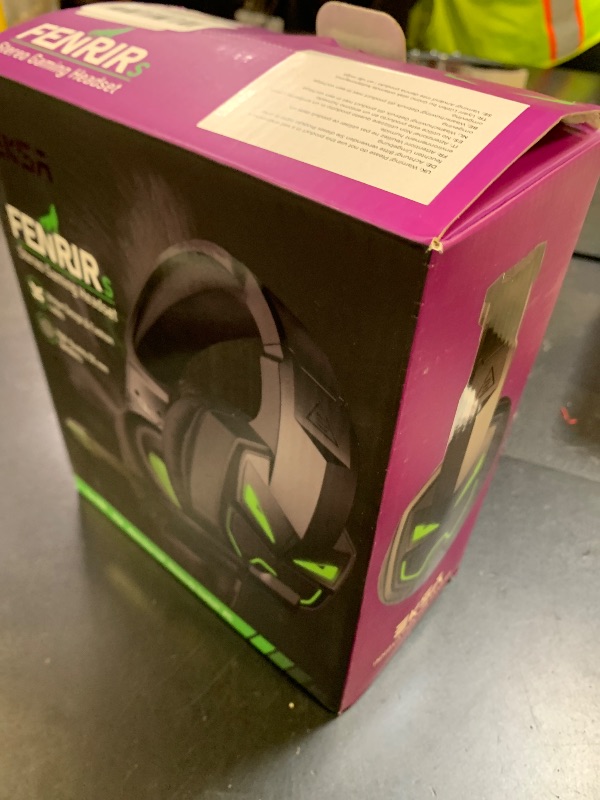 Photo 1 of EKSA Fenrir S Gaming Headset with Microphone, Noise Cancelling Mic, Comfortable Ear Pads, 50 mm Drivers, RGB Light, One Key Control, Gaming Headphones for PC, Xbox, PS4, PS5, Switch, Controller