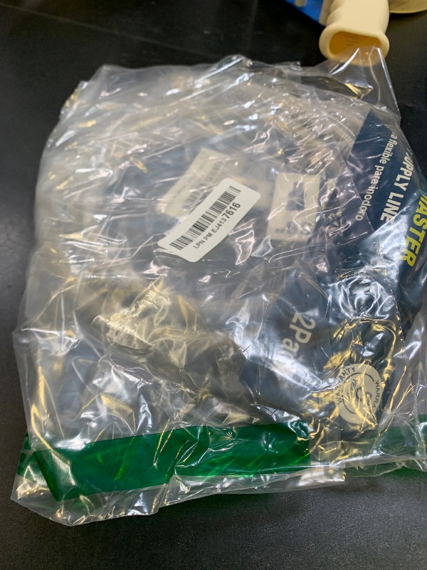 Photo 1 of (2pcs 36 inch) PLUMBINGMASTER Toilet Water Supply Line,3/8" Comp x 7/8" BC Braided Stainless Steel Toilet Supply Line,Toilet Connector Hose with Anti-Leaking Brass Nut