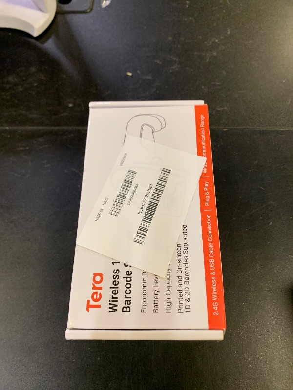 Photo 1 of Tera 1D 2D QR Barcode Scanner Wireless and Wired with Battery Level Indicator Digital Printed Bar Code Reader Cordless Handheld Barcode Scanner Compact Plug and Play Model D5100