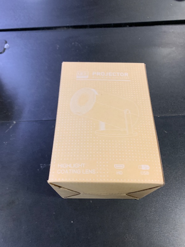 Photo 1 of Mini Projector, Support 4K 1080P Portable Projector with Dual Band WIFI6 5G Wireless 5.2 Bluetooth Android 11, 200 ANSI Lumens, 180° Rotatable, Auto Keystone Correction,35"-130" Screen Video Projector