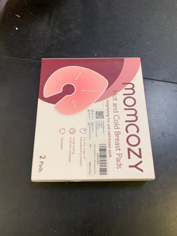 Photo 1 of Momcozy Larger Breast Therapy Packs, Hot and Cold Breast Pads with 2 Soft Covers, Breastfeeding Essentials?2 Pack?Pink