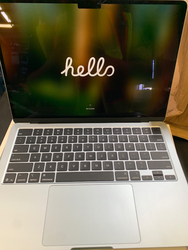 Photo 1 of Apple 2025 MacBook Air 13-inch Laptop with M4 chip: Built for Apple Intelligence, 13.6-inch Liquid Retina Display, 16GB Unified Memory, 256GB SSD Storage, 12MP Center Stage Camera, Touch ID; Sky Blue