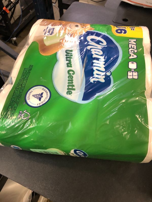 Photo 1 of Charmin Ultra Gentle Toilet Paper, 9 Mega Rolls, 231 Sheets Per Roll