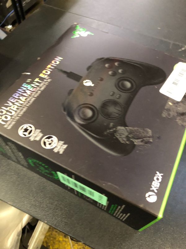 Photo 1 of Razer Wolverine V3 Tournament Edition Wired Gaming Controller: Licensed for Xbox Series X|S, Xbox One, Windows PC - 6 Remappable Buttons - Fast Triggers - USB-C Cable - Wired Tournament Mode - Black