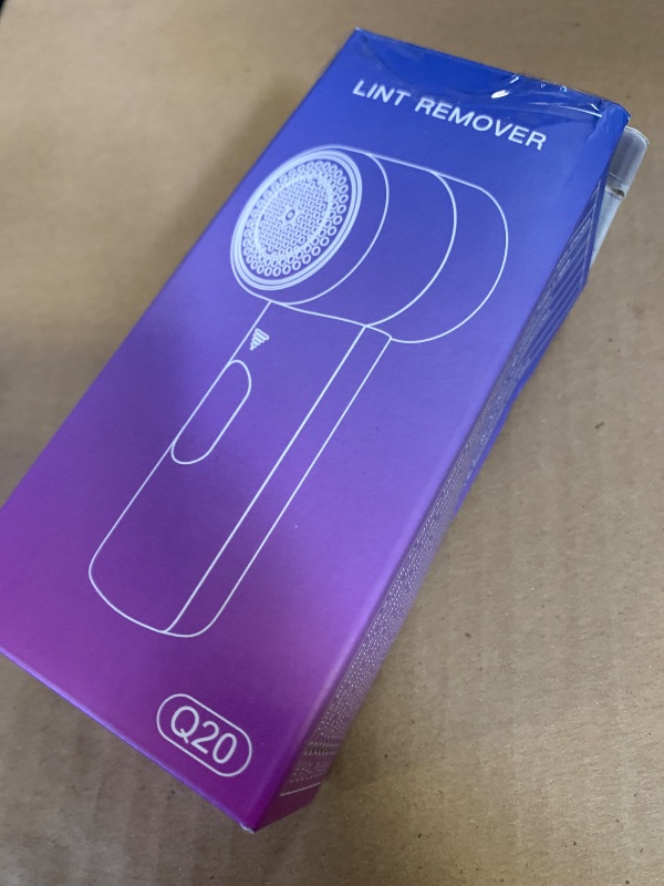Photo 1 of Fabric Shaver, Lint Remover Rechargeable, Electric Portable Sweater Defuzzer with 3 Speeds, 6 Leaf Blades, Digital LED Display to Remove Pilling for Clothes, Furniture, Sweater, Couch, Blanket
