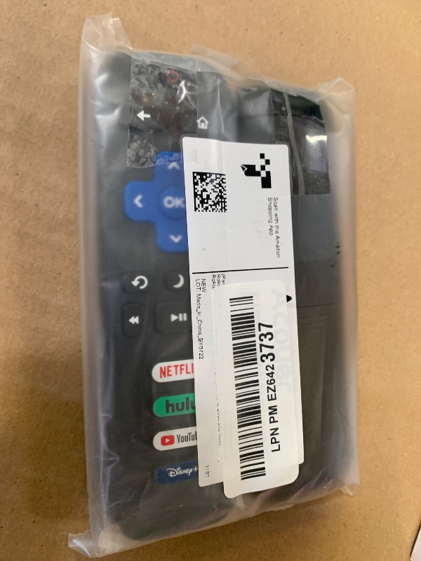 Photo 1 of (Pack of 2) Replacement Remote Control Only for Roku TV, Compatible for TCL Roku/Hisense Roku/Onn Roku/Sharp Roku/Element Roku/Westinghouse Roku/Philips Roku Smart TVs (Not for Roku Stick and Box)