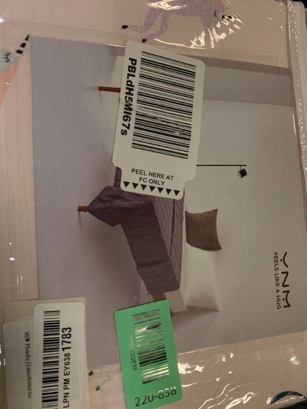 Photo 1 of YnM Cotton Duvet Cover for Weighted Blankets (Unicorn, 41''x60'')