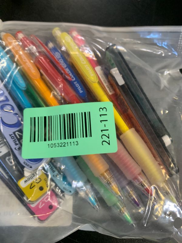 Photo 1 of Pilot Color Eno 0.7mm Automatic Mechanical Pencil 8 Color Set & 0.7mm Lead Refill 8 Color Set