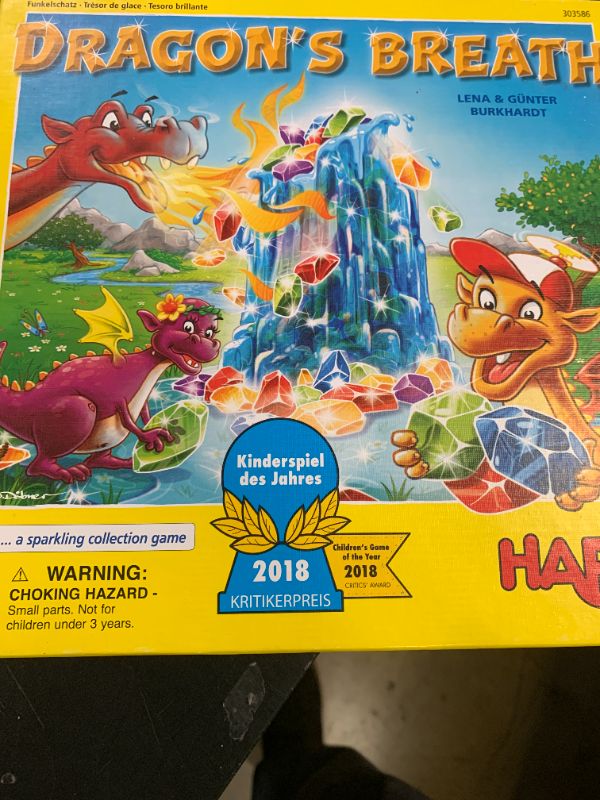 Photo 1 of HABA Dragon's Breath Board Game - Award- Winning Board Games for Family Night and Exciting Tabletop Adventures for Dragon Fans Ages 5 and Up