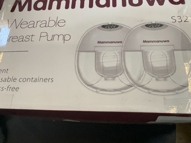 Photo 1 of Mammanuwa Electric Breast Pump - Lightweight, Portable, & Hands-Free with Baby Mouth Technology - BPA-Free, 4 Modes, 9 Levels - Elevate Your Breastfeeding Style with Mammanuwa S32