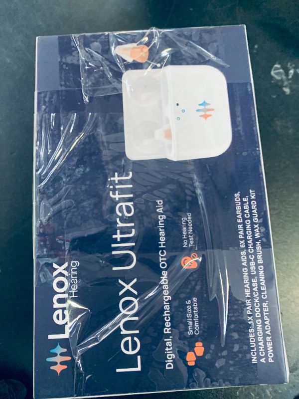 Photo 1 of Lenox Ultrafit
Digital Rechargeable OTC Hearing Aid
