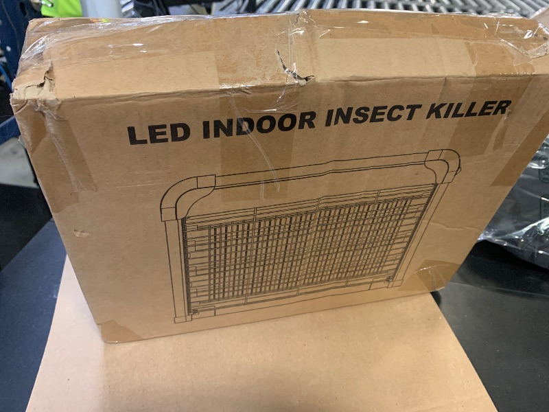 Photo 1 of LiBa LED Indoor Bug Zapper, Electric Mosquito Killer Fly Zapper with Dual UV Wavelength Attraction, High Voltage Fly Trap Mosquito Trap Over 10-Year Lifespan LED Bulbs Light, Safe for Kids/Pets