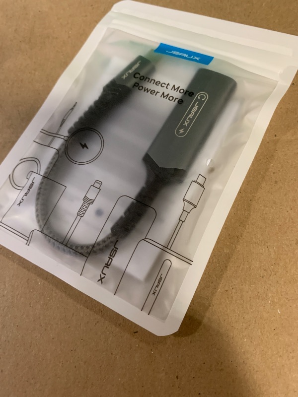 Photo 1 of JSAUX USB C Headphone Adapter and Charger, 2-in-1 Type to 3.5mm Audio with PD 60W Fast Charging for iPhone 16 Pro/16 Pro Max/16/16 Plus/15 Pro Max/15 Pro,Samsung S24/S24+/S23/S22/S21,iPad Pro-Red