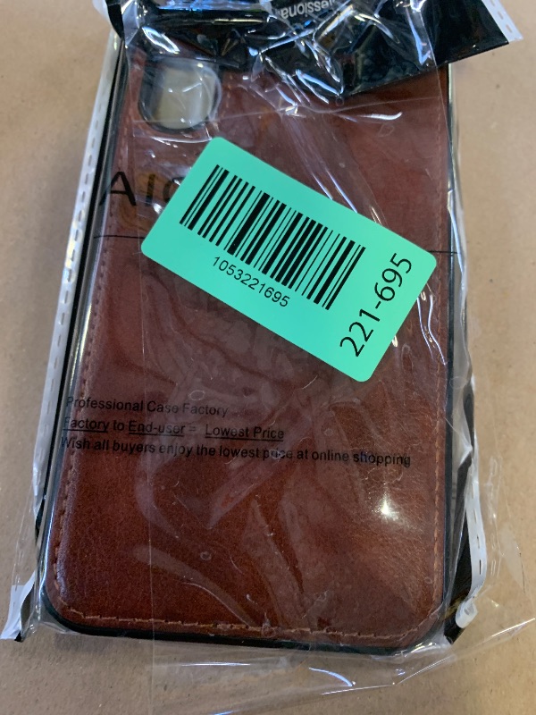 Photo 1 of AIORIA for Samsung Galaxy A26 5G Case Premium PU Leather Cover Retro Business Design Protective Phone Case for Samsung A26 5G (Coffee, Samsung Galaxy A26)