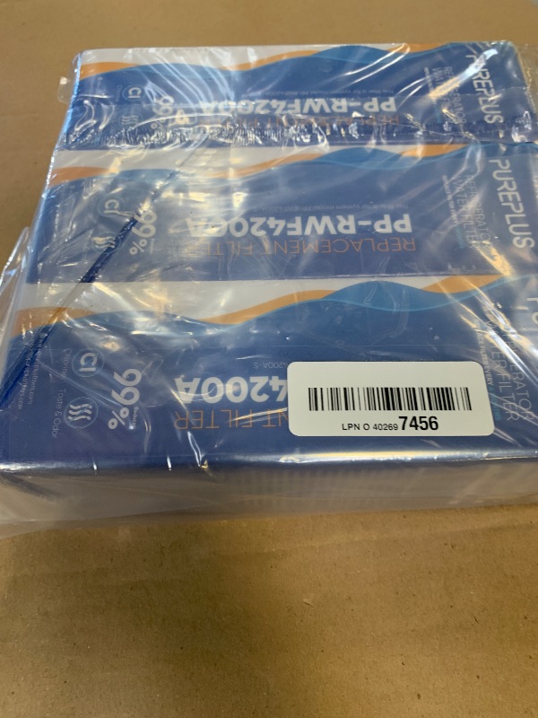Photo 1 of PUREPLUS DA97-17376B Replacement for Samsung HAF-QIN, HAF-QIN/EXP, DA97-08006C, RF23M8070SG, RF23M8070SR, RF23M8090SG, RF23M8090SR, RF23M8570SR, RF23M8590SG,RWF4200A, Refrigerator Water Filter,3PACK