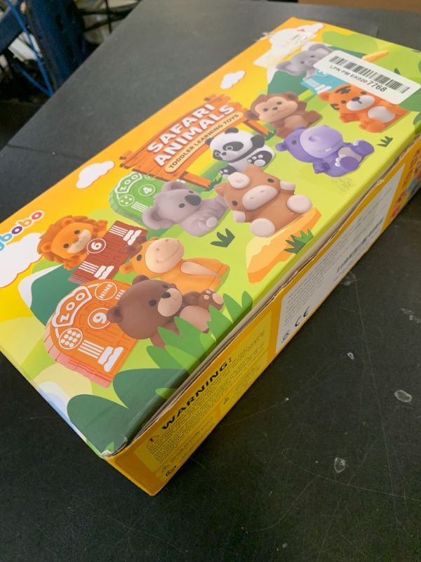 Photo 1 of Learning Toys for Toddlers 1 2 3 Year Old Toddlers, 20Pcs Safari Animal Toys, Finger Puppets, Montessori Counting, Matching & Sorting, Christmas Birthday Gifts for Baby Boys Girls Age 12-18 Months
