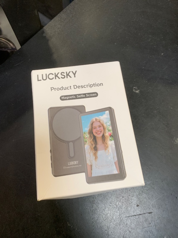 Photo 1 of Vlog Selfie Monitor Screen, Vlog Magnetic 4K 30fps Video Recording for iPhone & Android, Wireless Screen Mirroring with Remote Control, Content Creator Essentials, Live Stream & TikTok