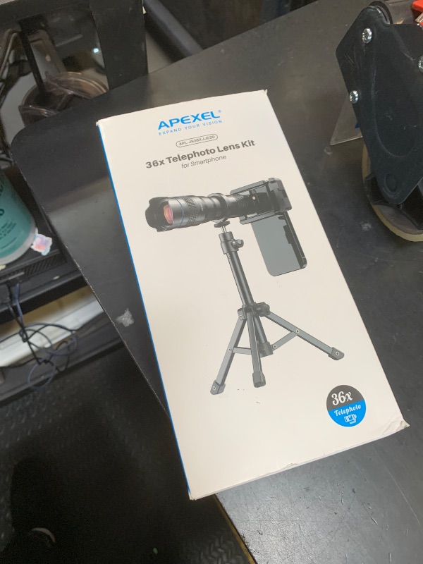 Photo 1 of APEXEL 36x High Power HD Telephoto Lens Kit for iPhone Telephoto Lens | Zoom Phone Camera Lens with Tripod & Universal Clip | for Samsung/Pixel/Android | Wildlife Photography and Observation