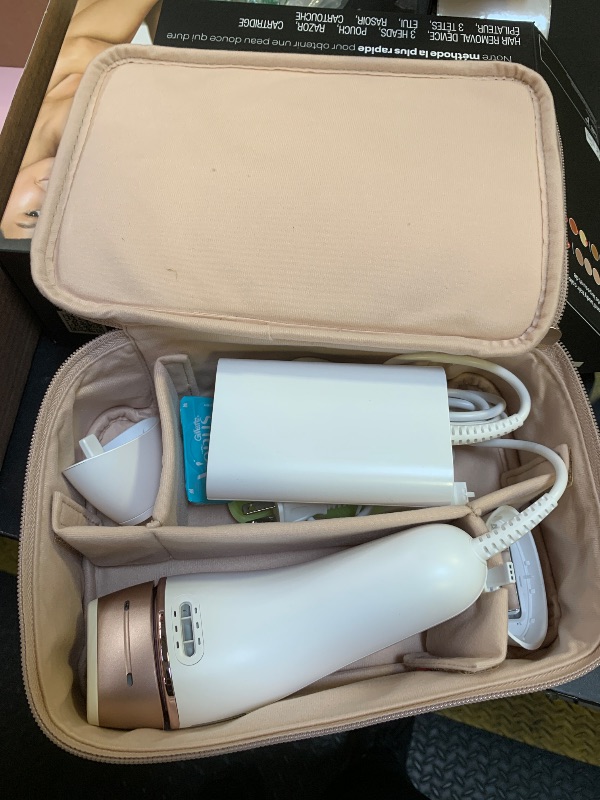 Photo 1 of Braun Smart IPL, Skin i·Expert Pro 7: at Home Laser Hair Removal for Women and Men, Permanent Visible Hair Reduction, with Free App, Vanity Case, Venus Razor, 2 Smart Heads, Facial Trimmer, IPL7219