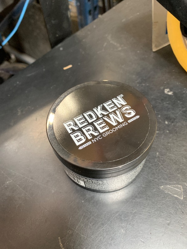 Photo 1 of Redken Brews Texture Pomade For Men For All Hair Types - Maximum Strong Hold, Natural Matte and Low Shine Finish With No Crunch Styling and Sculpting