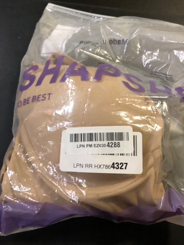 Photo 1 of SHAPSHE Backless Shapewear Strapless Compression Bodysuits for Women Tummy Control U Plunge Open Back Shaping Bodysuit, X-Large