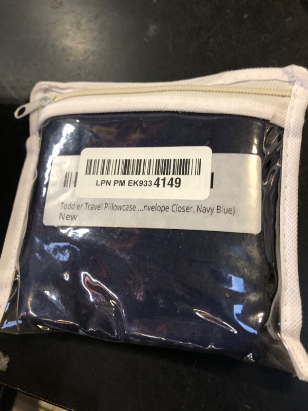 Photo 1 of SAHARBEDDINGS Toddler Travel Pillowcase 12x16 500 Thread Count Pack of 2 Toddler Baby Pillowcases Cover with Envelope 100% Egyptian Cotton (Toddler Travel 12x16 Envelope Closer, Navy Blue)