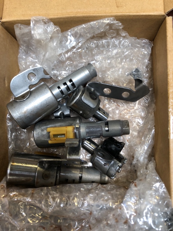 Photo 1 of YDMON 5PCS CTV Transmission Solenoid Kit, Compatible with ES300 RAV4 Camry Highlander Solara Celica, Automotive Transmission Solenoids Valve Replace Part U140E U241E U240E U140F