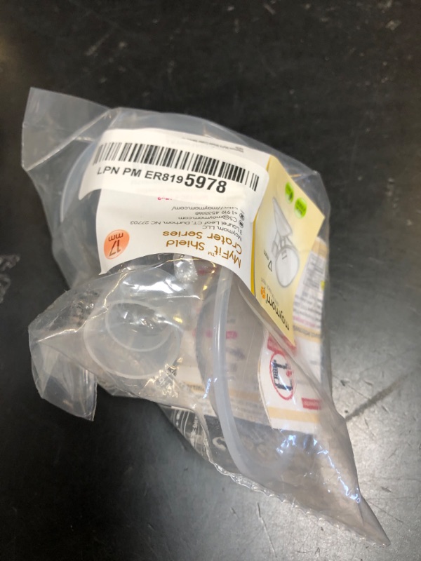 Photo 1 of Maymom MyFit Crater Series 17mm Two-Piece Design Small Breastshield Compatible with Medela Breast Pump Parts; Replace Shields; Fit Flex Connector; 2pc
