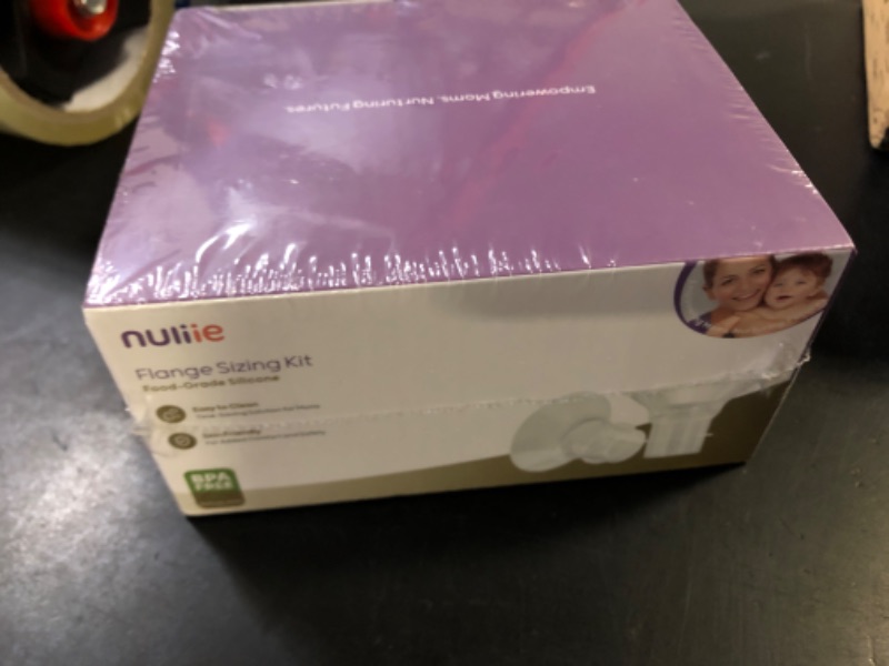 Photo 1 of Nuliie 10PCS Flange Sizing Kit 13/15/17/19/21mm for 24mm Flange/Shield of Most Pumps, Silicone Flanges Insert for Momcozy/Spectra Electric Breast Pumps, Pumping Essential Kit for Moms