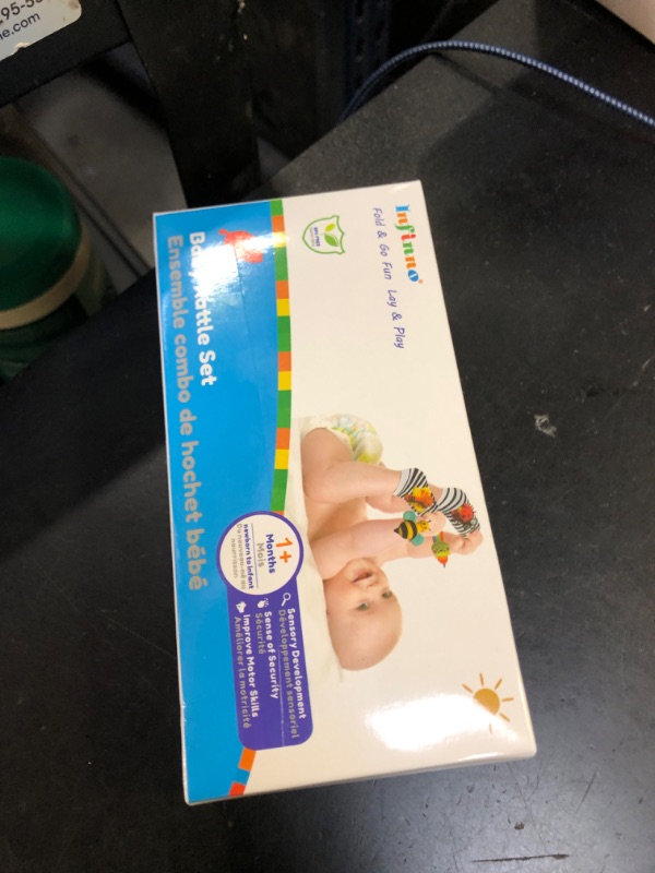 Photo 1 of Infinno Baby Wrist Rattle Socks and Foot Finder Set, Perfect Baby Toys for 0-12 Months Newborn Boys and Girls As Shower Gifts, Garden Bug Series