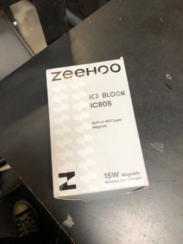 Photo 1 of ZEEHOO [Ice Cooling Charging] Compatible with Mag-Safe Car Charger,15W ICEBLOCK Magnetic Wireless Car Charger Mount, Hands Free Car Mount Holder for iPhone 15 14 13 12 Pro Max Plus Mini Mag-Safe Case