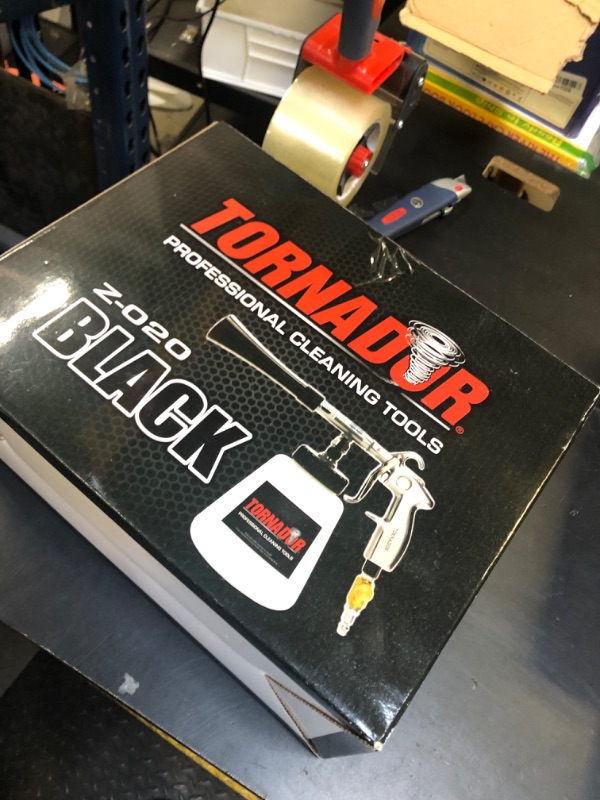 Photo 1 of Tornador Z-020 Black Cleaning Gun Bundle with 2oz Enzyme Cleaner | Professional Interior Detailing Tool & Stain Remover for Upholstery, Seats, Dashboards & Floor Mats