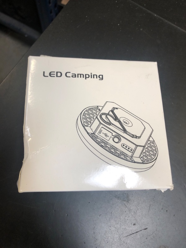 Photo 1 of Hanging Camping Tent Light LED Rechargeable Portable Lantern Waterproof Outdoor Camp Lamp with Battery Power for Glamping Indoor Outages Car Repair(Infinite Dimming)