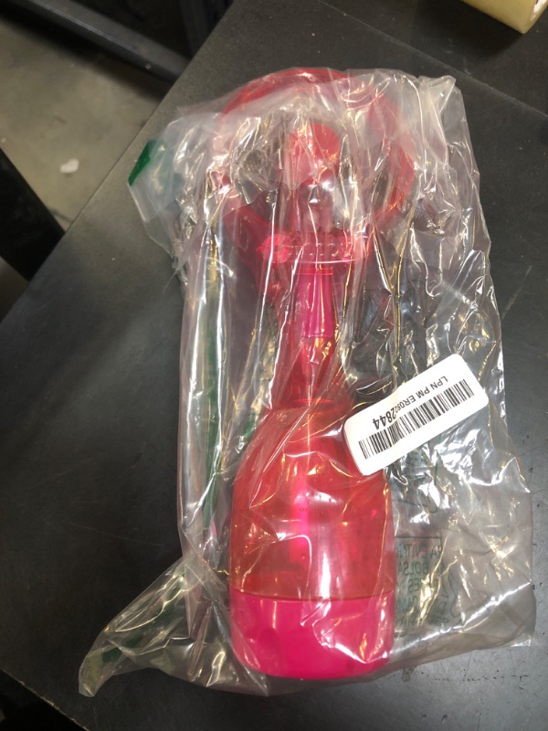Photo 1 of O2COOL Deluxe Handheld Battery Powered Water Misting Fan, Model Number: FML000100E024RSP
