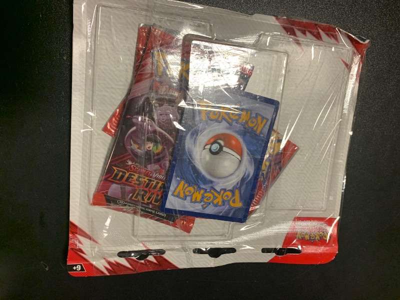 Photo 1 of Pokemon TCG Scarlet & Violet Destined Rivals Three Booster Blister Pack (Receive one at Random)