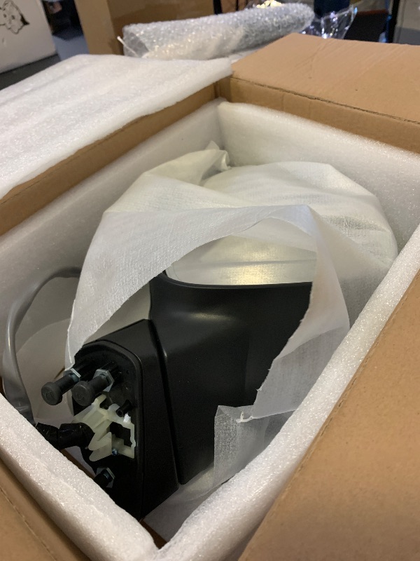 Photo 1 of Lqito Left Driver Side Mirror Compatible With 2016-2022 Lexus RX350 RX450h 2018-2022 RX350L RX450hL With Power Folding Heated Blind Spot Turn Signal Mirror Memory Black Replace#87940-0E251(15Pins)
