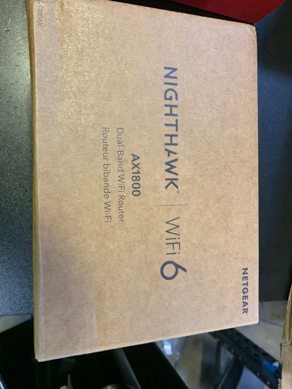 Photo 1 of NETGEAR 4-Stream WiFi 6 Router (R6700AX) – Security Features, AX1800 Wireless Speed (Up to 1.8 Gbps), Covers up to 1,500 sq. ft., 20 Devices – Free Expert Help