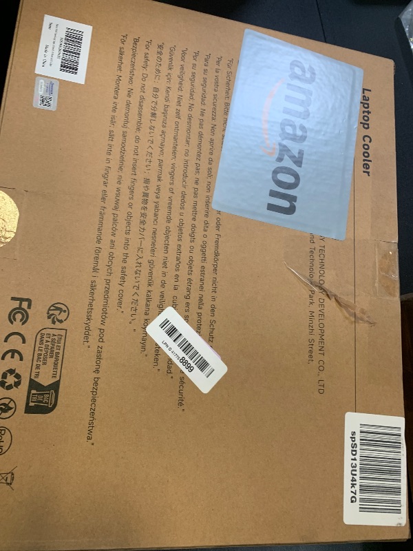 Photo 1 of llano V10 Gaming Laptop Cooling Pad, RGB Laptop Cooler Stand with Powerful 4.72 Inch External Turbo Cooling Fan, Fast Cooling Computer 13-17.3in, Button Control, 3 Adjustable Stand, 4-Port USB C&A