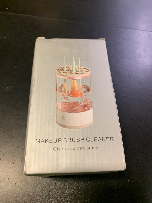 Photo 1 of CUBE LIFE Electric Makeup Brush Cleaner, Automatic Spinning Makeup Brush Cleaner, Cosmetic Brush Cleaner For All Size Makeup Brushes Beauty Tools Sets