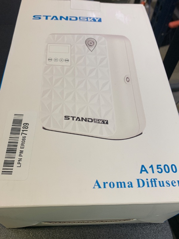 Photo 1 of Waterless Essential Oil Diffuser, Hotel Scent Diffuser, Essential Oil Diffuser Large Room Up to 3000 Sq.Ft, 500mL Capacity Home Diffusers for Large Home, Whole House Air Freshener (Black)LPNPMER0867189
