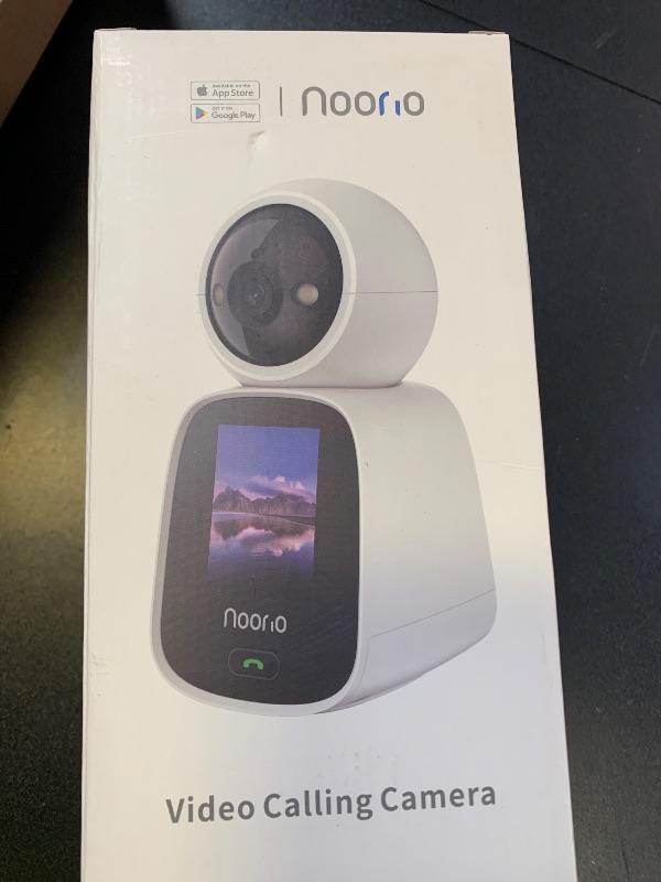 Photo 1 of Noorio Two Way Video Calling Camera, 2K One Click Call Pet Camera Indoor with Phone App, 2.4G WiFi Only 360° PTZ Dog Cam with Speaker, CL200