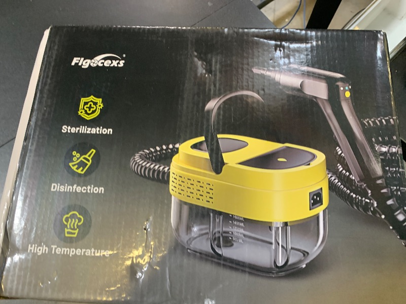 Photo 1 of Steam Cleaner,15s Heat-Up,1.6L Tank,3-Level Adjustable Handle,2500W Steamer for Cleaning,Portable Steamer for Cleaning with 16PCS Accessories,Steam Cleaner for Home,Car,Dirt,Grease,Grout,Tile,Couch