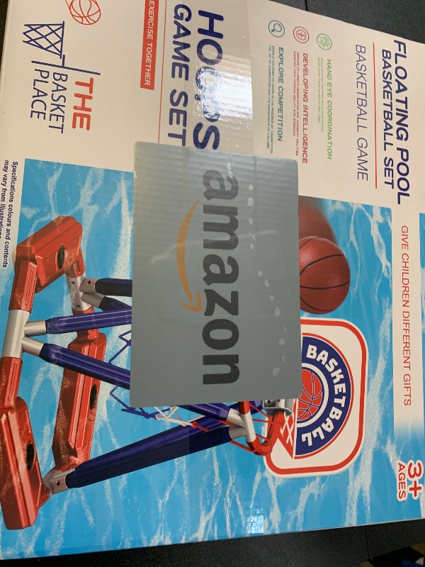 Photo 1 of CASRRA Pool Basketball Hoop Pool Toys for Kids Ages 4-8 Water Basketball Hoop for Pool Games